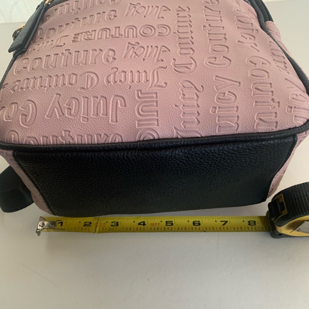 Juicy Couture Embossed Mauve Backpack - Picture 6 of 7